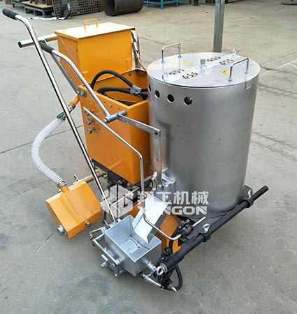 熱熔劃線機公路交通線施工